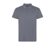 Polo unisexe à manches courtes effet délavée 200 g/m² Roly Cobain couleur gris foncé