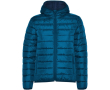 Veste matelassée en polyester avec capuche pour femme 290 g/m² Roly couleur bleu foncé