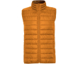 Gilet sans manche en polyester effet duvet pour homme 290 g/m² Roly couleur jaune foncé