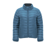 Veste publicitaire matelassée pour femme 100% polyester 290 g/m² Roly couleur bleu ciel