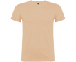 T-shirt avec logo 100 % coton en tricot homme 155 g/m² Roly Beagle couleur beige