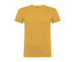 T-shirt avec logo 100% coton en tricot pour homme 155 g/m² Roly Beagle couleur jaune foncé