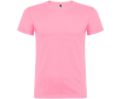 T-shirt avec logo 100 % coton en tricot homme 155 g/m² Roly Beagle couleur rose pastel