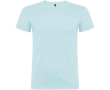 T-shirt avec logo 100 % coton en tricot homme 155 g/m² Roly Beagle couleur bleu pastel