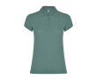 Polo personnalisé en tricot piqué 100% coton pour femme 200 g/m² Roly couleur vert militaire