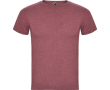 T-shirt chiné en coton et polyester pour homme 150 g/m² Roly couleur rouge chiné