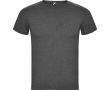 T-shirt chiné en coton et polyester pour homme 150 g/m² Roly couleur noir