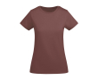 T-shirt en coton biologique en tricot pour femme 175 g/m² Roly couleur taupe