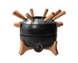 Fondue électrique avec contrôle précis pour 8 personnes Boska couleur noir