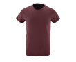 T-shirts publicitaires cintrés en coton 150 g/m² SOL'S Regent Fit couleur acajou