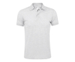 Polo personnalisable en polyester et coton 200 g/m² SOL'S Prime Men couleur gris clair chiné