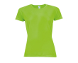 T-shirt de sport pour femmes en polyester 140 g/m² SOL'S Sporty couleur vert fluorescent