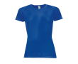 T-shirt de sport pour femmes en polyester 140 g/m² SOL'S Sporty couleur bleu roi