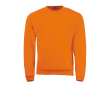 Sweat en polyester et coton doux au toucher 260 g/m² SOL'S Spider couleur orange