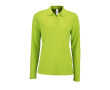 Polo à manches longues en 100% coton pour femme 180 g/m2 SOL'S Perfect couleur vert clair