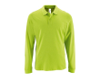 Polo à manches longues en 100% coton pour homme 180 g/m2 SOL'S Perfect couleur vert clair