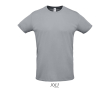 T-shirts techniques sérigraphiés en polyester 130 g/m² SOL'S Sprint  couleur gris