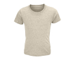 T-shirt pour enfants en coton 100% biologique 150 g/m² SOL'S Crusader couleur ivoire