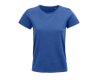T-shirt pour femmes en coton 100% biologique 150 g/m² SOL'S Crusader couleur bleu jean