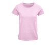 T-shirt pour femmes en coton 100% biologique 150 g/m² SOL'S Crusader couleur rose clair