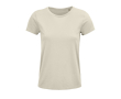 T-shirt pour femmes en coton 100% biologique 150 g/m² SOL'S Crusader couleur naturel