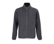 Polaire fine pour homme en polyester recyclé 280 g/m2 SOL'S Factor couleur gris foncé