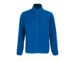 Polaire fine pour homme en polyester recyclé 280 g/m2 SOL'S Factor couleur bleu roi