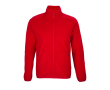 Polaire fine pour homme en polyester recyclé 280 g/m2 SOL'S Factor couleur rouge