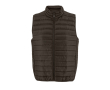 Gilet sans manche personnalisé en duvet homme SOL'S 280 g/m² couleur marron foncé