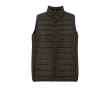 Gilet sans manche femme en duvet SOL'S 280 g/m² couleur marron foncé