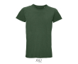 T-shirt unisexe en coton avec col rond SOL'S Crusader 150 g/m² couleur vert foncé