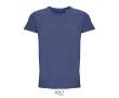 T-shirt unisexe en coton avec col rond SOL'S Crusader 150 g/m² couleur bleu jean