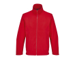 Veste micropolaire unisexe avec fermeture éclair et poches SOL'S couleur rouge