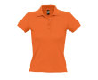 Polo femmes de qualité supérieure 100% coton 210 g/m² SOL'S People couleur orange