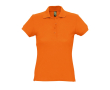 Polo cintré pour femmes 100% coton 170 g/m² SOL'S Passion couleur orange