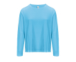 T-shirts à manches longues avec logo en coton 150 g/m² SOL'S Monarch couleur cyan