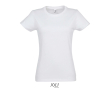 T-shirt pour femmes 100% coton 190 g/m² SOL'S Imperial couleur ivoire
