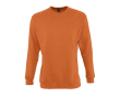 Sweat sérigraphié en coton et polyester 280 g/m² SOL'S New Supreme couleur orange