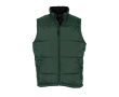 Doudoune matelassé en polyamide 210T avec deux poches SOL'S Warm couleur vert bouteille
