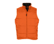 Doudoune matelassé en polyamide 210T avec deux poches SOL'S Warm couleur orange
