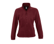 Polaires personnalisés pour femmes en polyester 300 g/m² SOL'S North couleur bordeaux