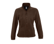 Polaires personnalisés pour femmes en polyester 300 g/m² SOL'S North couleur marron foncé