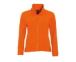 Polaires personnalisés pour femmes en polyester 300 g/m² SOL'S North couleur orange