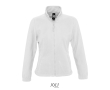 Polaires personnalisés pour femmes en polyester 300 g/m² SOL'S North couleur blanc