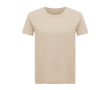 T-shirt pour femme coton recyclé, slim fit, 160 g/m², Iqoniq couleur marron clair