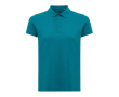 Polo femme coupe décontractée en coton piqué recyclé 220 g/m2 Iqoniq couleur vert pastel