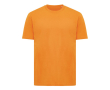 T-shirt unisexe en coton recyclé, slim fit, 160 g/m², Iqoniq couleur orange