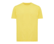 T-shirt unisexe en coton recyclé, slim fit, 160 g/m², Iqoniq couleur jaune