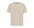 T‑shirt unisexe en coton recyclé 220 g/m² IQONIQ Nikko couleur camel
