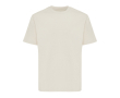 T‑shirt unisexe en coton recyclé 220 g/m² IQONIQ Nikko couleur beige